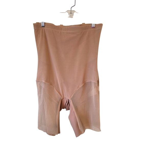 Honeylove Womens The Super Power Short Plus Size 1X Sand Nude Beige NEW - Picture 2 of 5